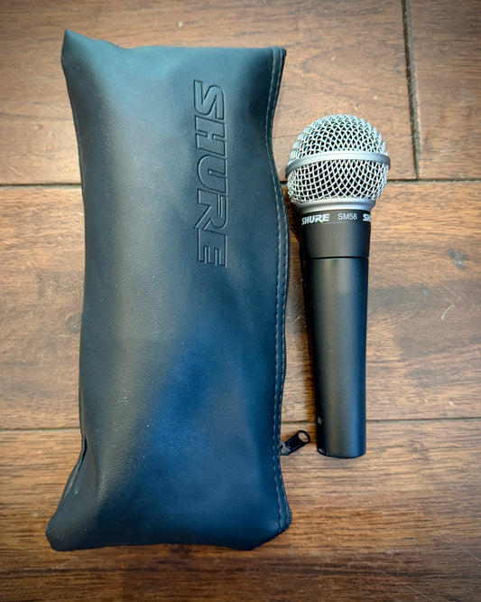 Shure SM58 Handheld Cardioid Dynamic Microphone