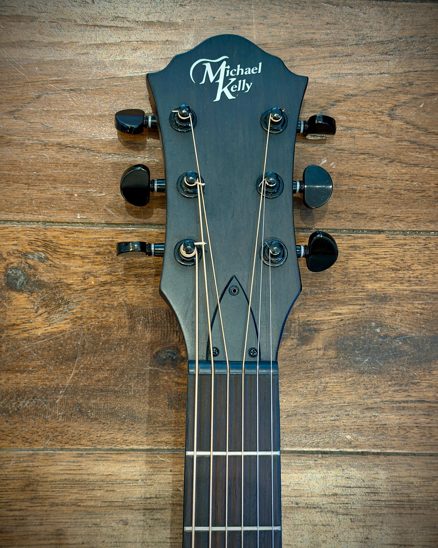 Michael Kelly Forte Porte Exotic Zebra Top MKFESZESFX Acoustic/Electric Guitar