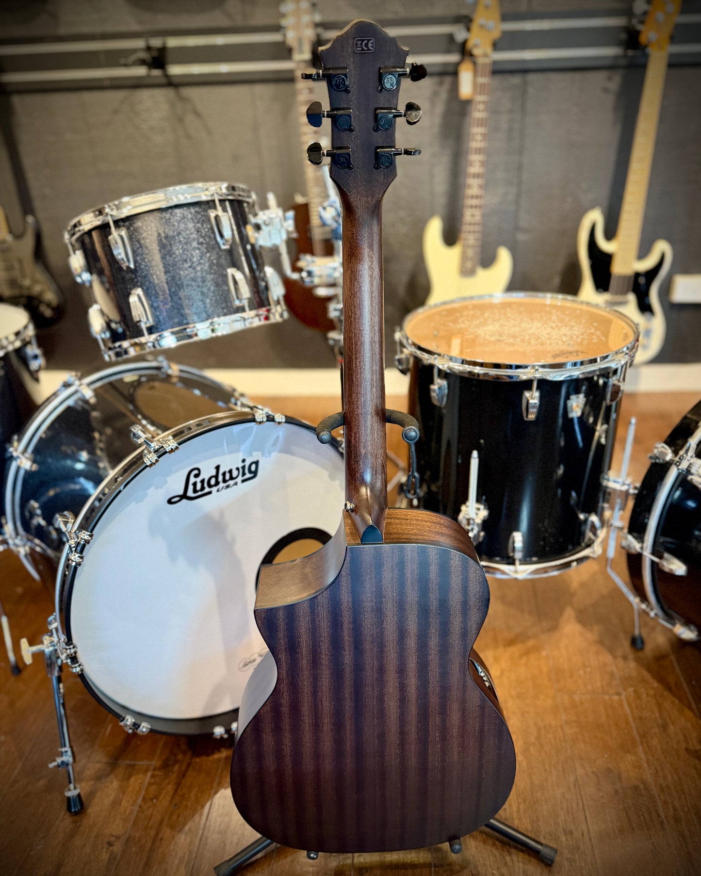 Michael Kelly Forte Porte Exotic Zebra Top MKFESZESFX Acoustic/Electric Guitar