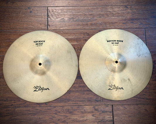 Zildjian 14" A Rock Hi-Hats (1990's)