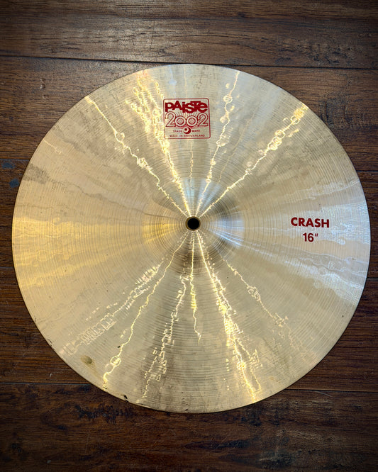 Paiste 16" 2002 Crash Cymbal