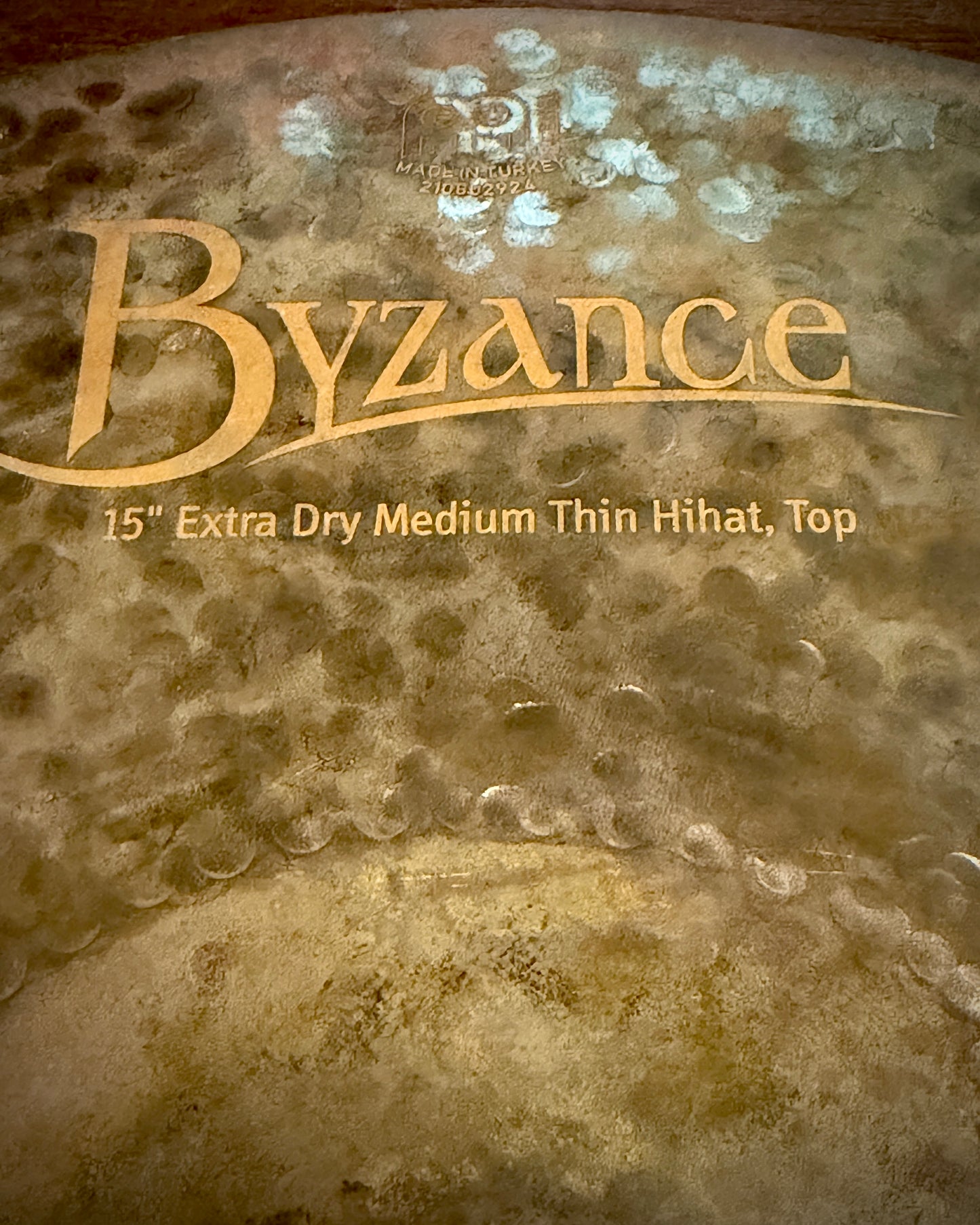 Meinl 15” Byzance Extra Dry Medium Thin Hi-Hats