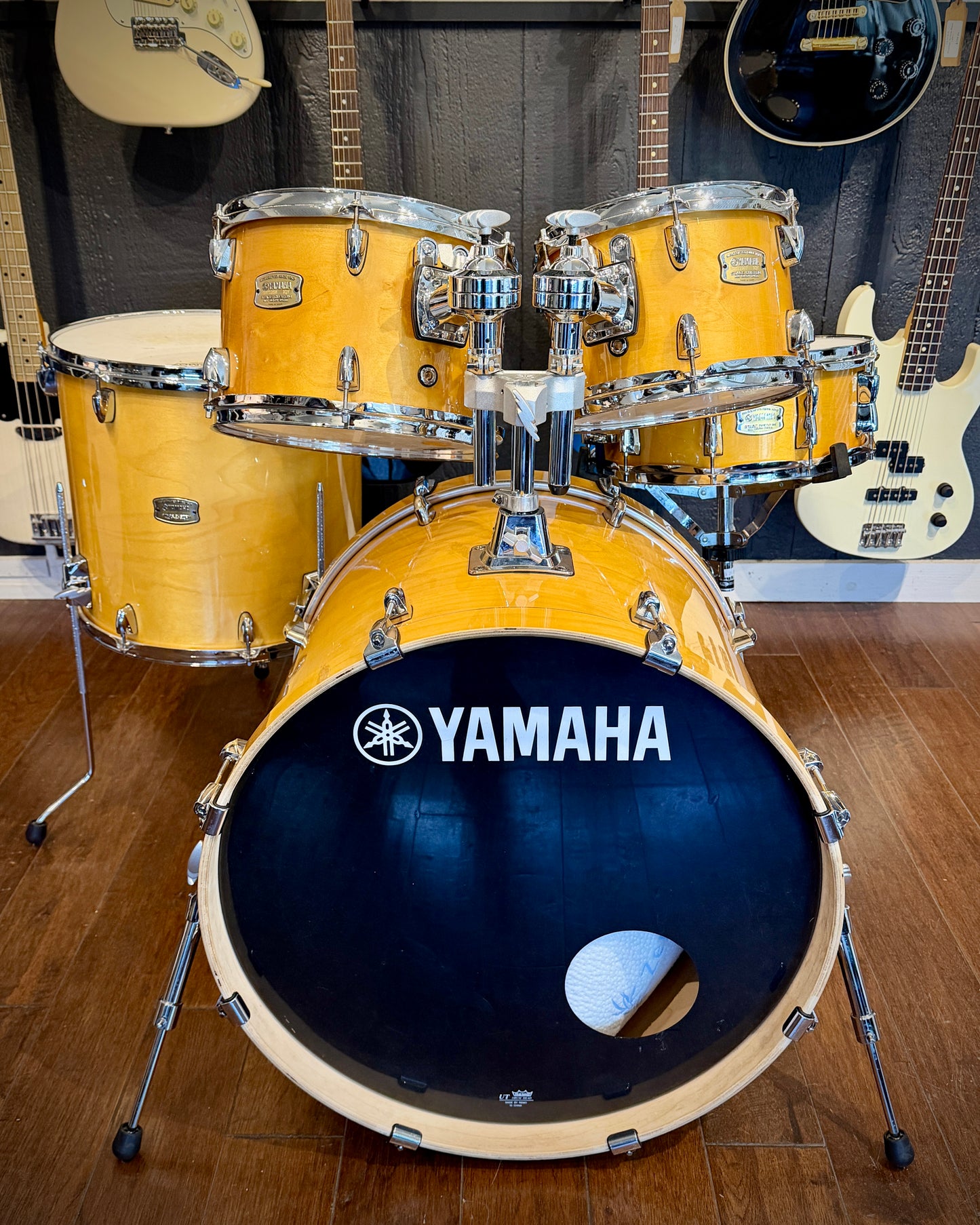 Yamaha SBP2F5 Stage Custom Birch 10/12/16/22 5-Piece Drum Set w/ 5.5x14" Snare  - Natural