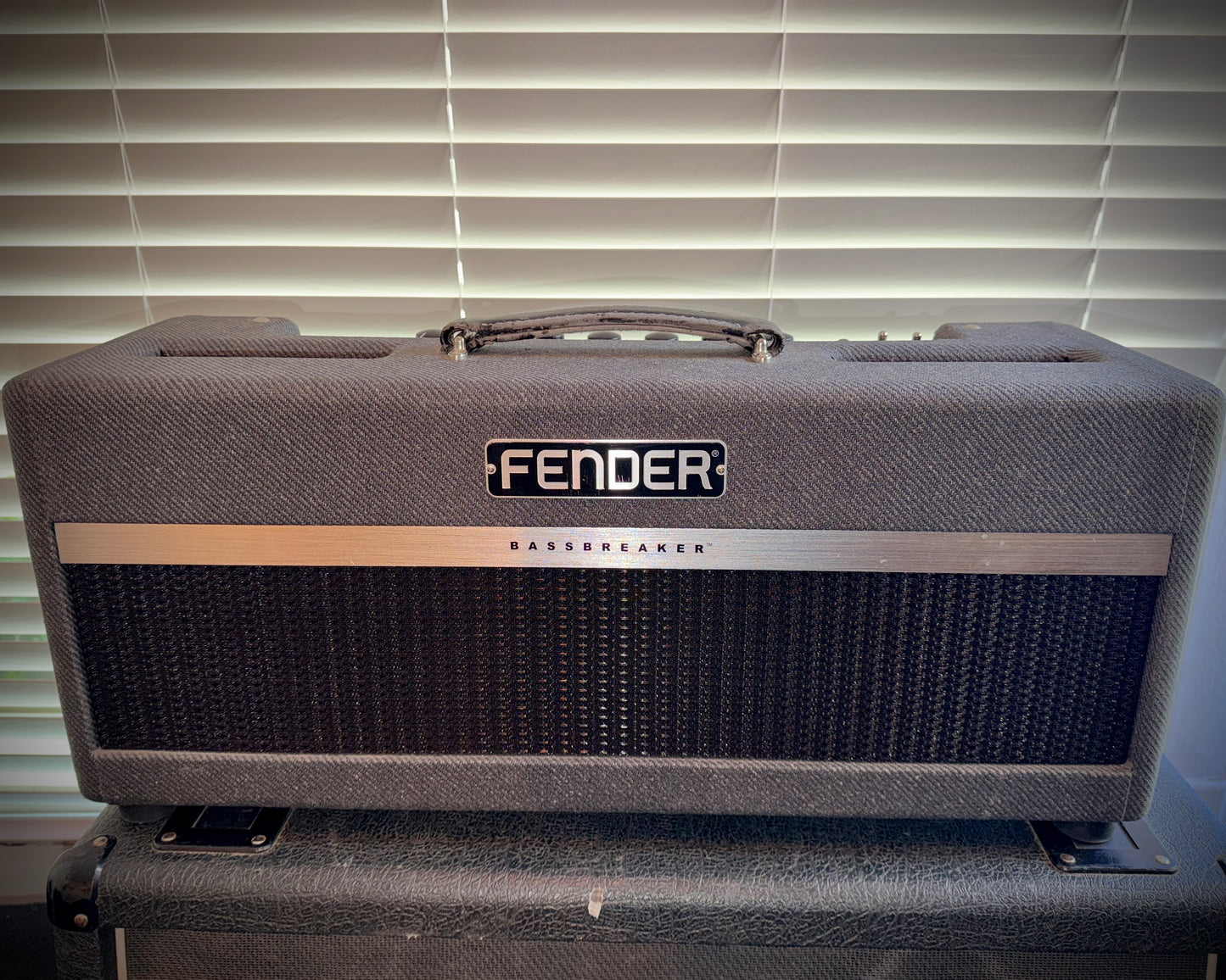 Fender Bassbreaker 45 2-Channel 45-Watt Guitar Amp Head - Gray Tweed
