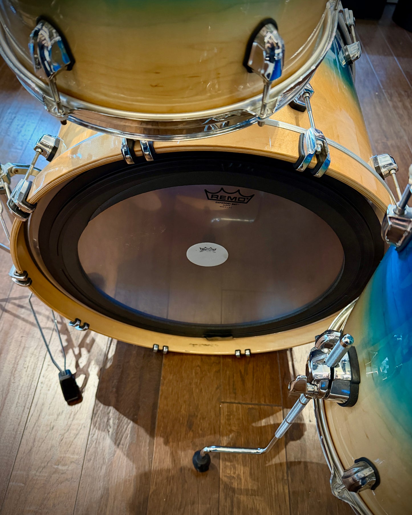 Mapex SR628XU Saturn Studioease 10/12/14/16/22" 5-Piece Drum Set - Aqua Fade