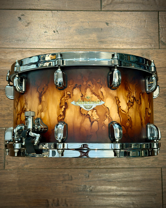 Tama MAS148U-MBB Starclassic Maple 8x14" Snare Drum - Molten Satin Brown Burst