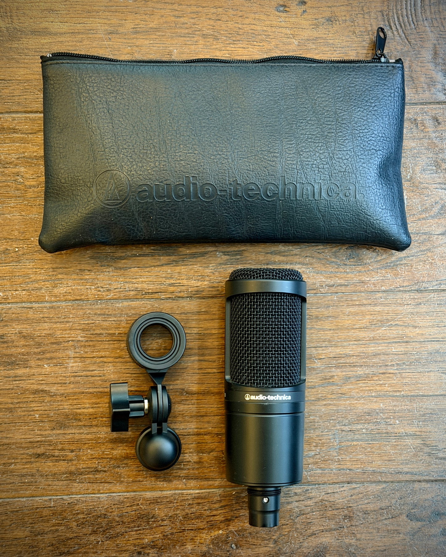 Audio-Technica AT2020 Large Diaphragm Cardioid Condenser w/ Pouch