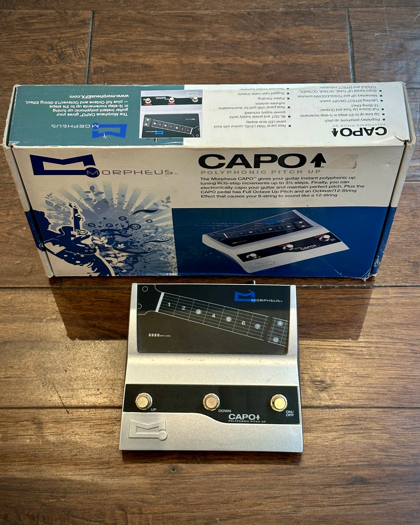 Morpheus Capo Polyphonic Pitch Pedal