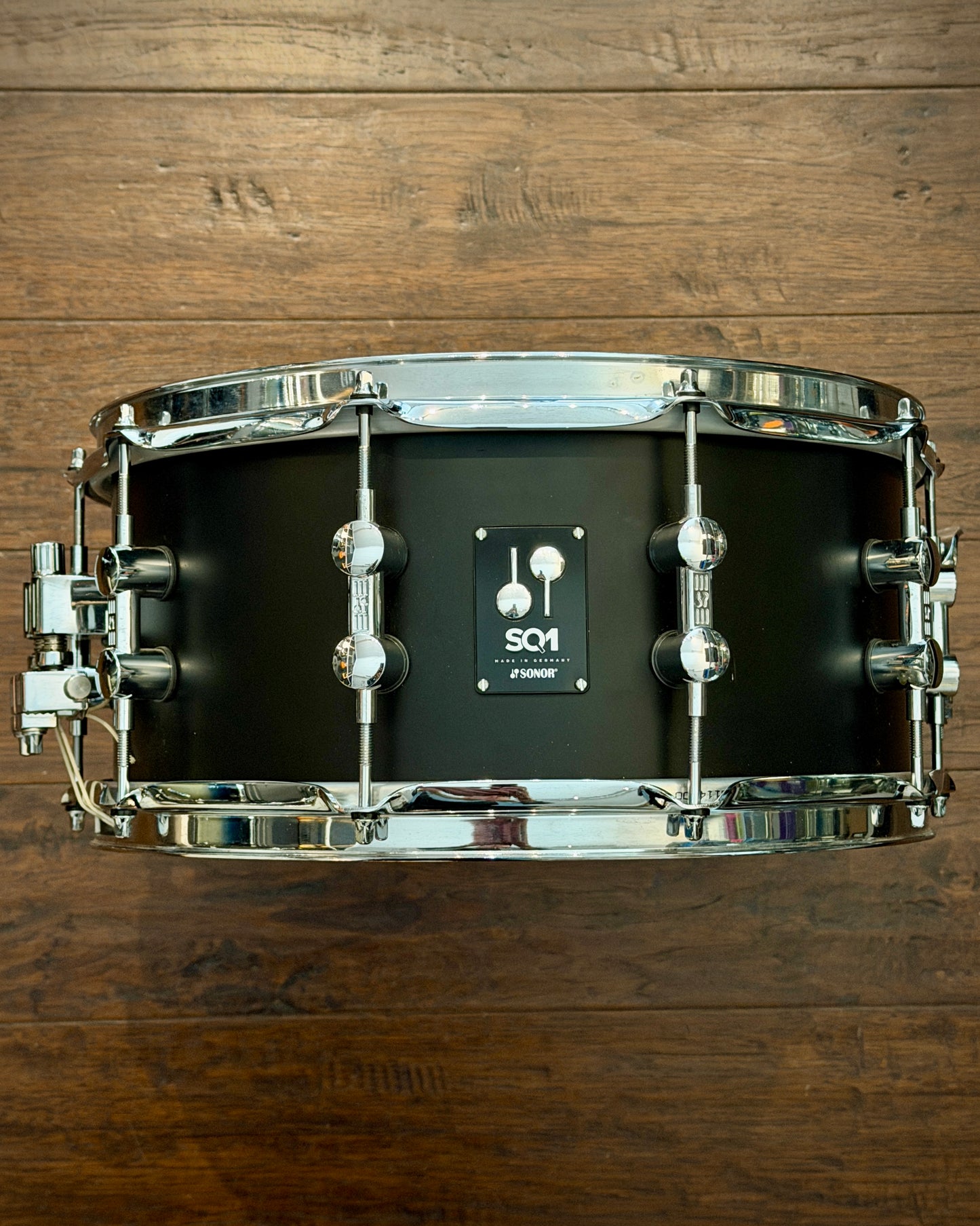Sonor SQ1 6.5x14" Birch Snare Drum - GT Black w/ Soft Case
