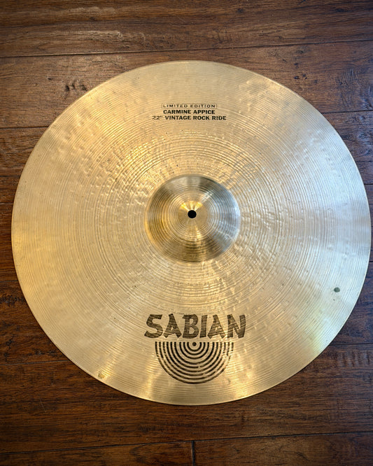 Sabian Limited Edition 22" Carmine Appice Vintage Rock Ride