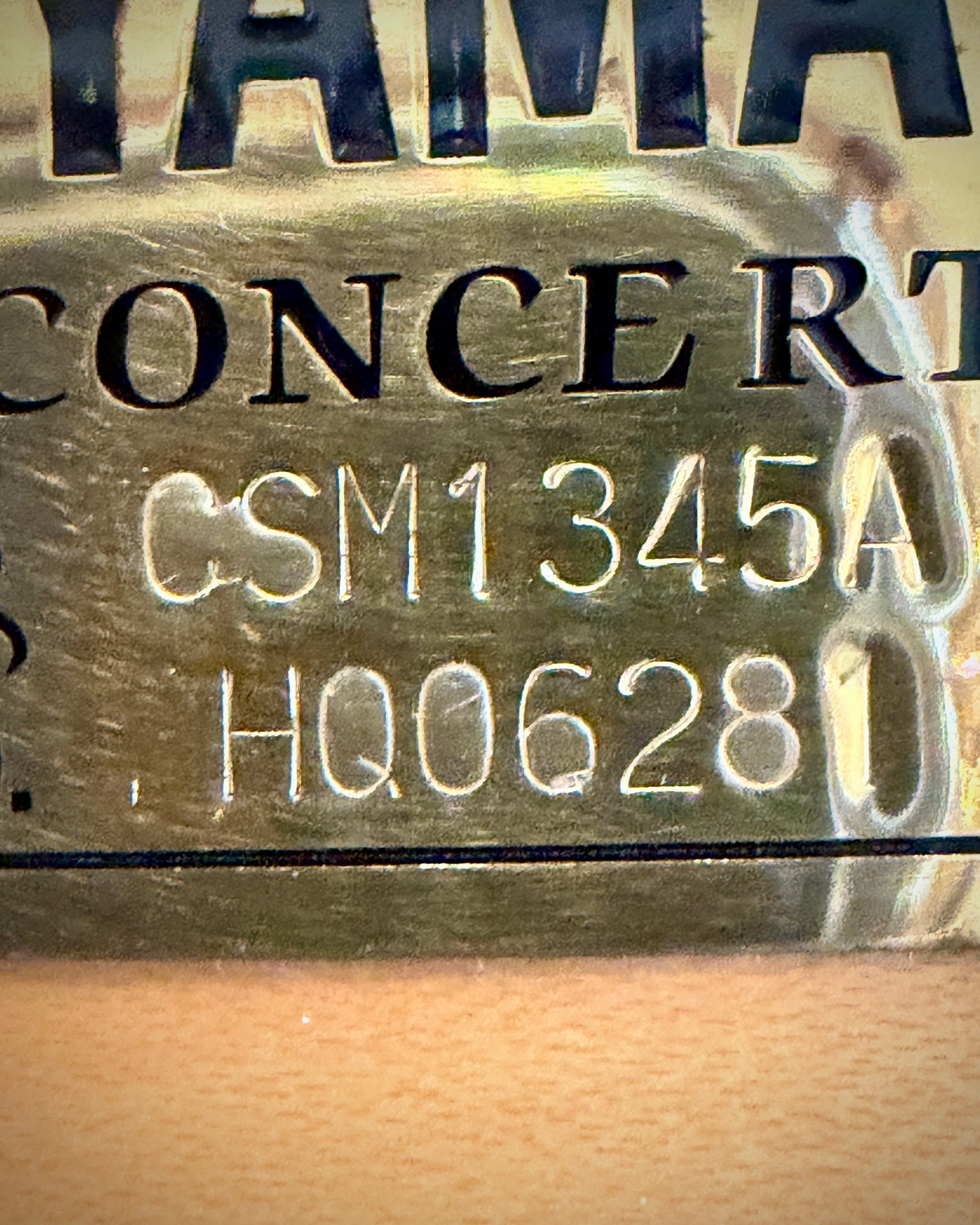 Yamaha 4.5x13 CSM1345A Concert Maple Snare (Made in Japan)
