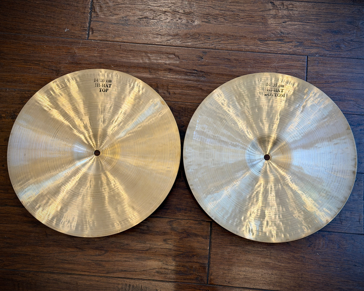 Agean Cymbals Samet 5-piece Set: 14" HH, 16" Crash, 18" Crash, 20" Ride + 10" Splash