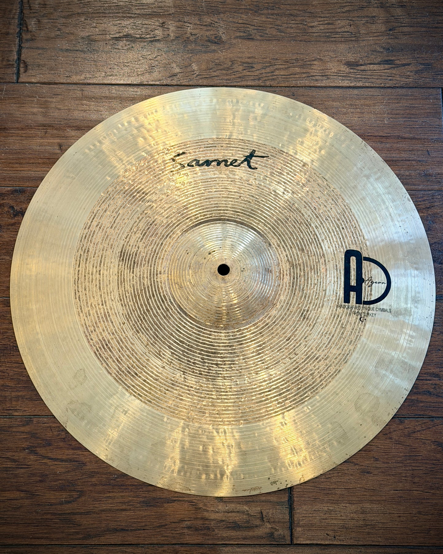 Agean Cymbals Samet 5-piece Set: 14" HH, 16" Crash, 18" Crash, 20" Ride + 10" Splash