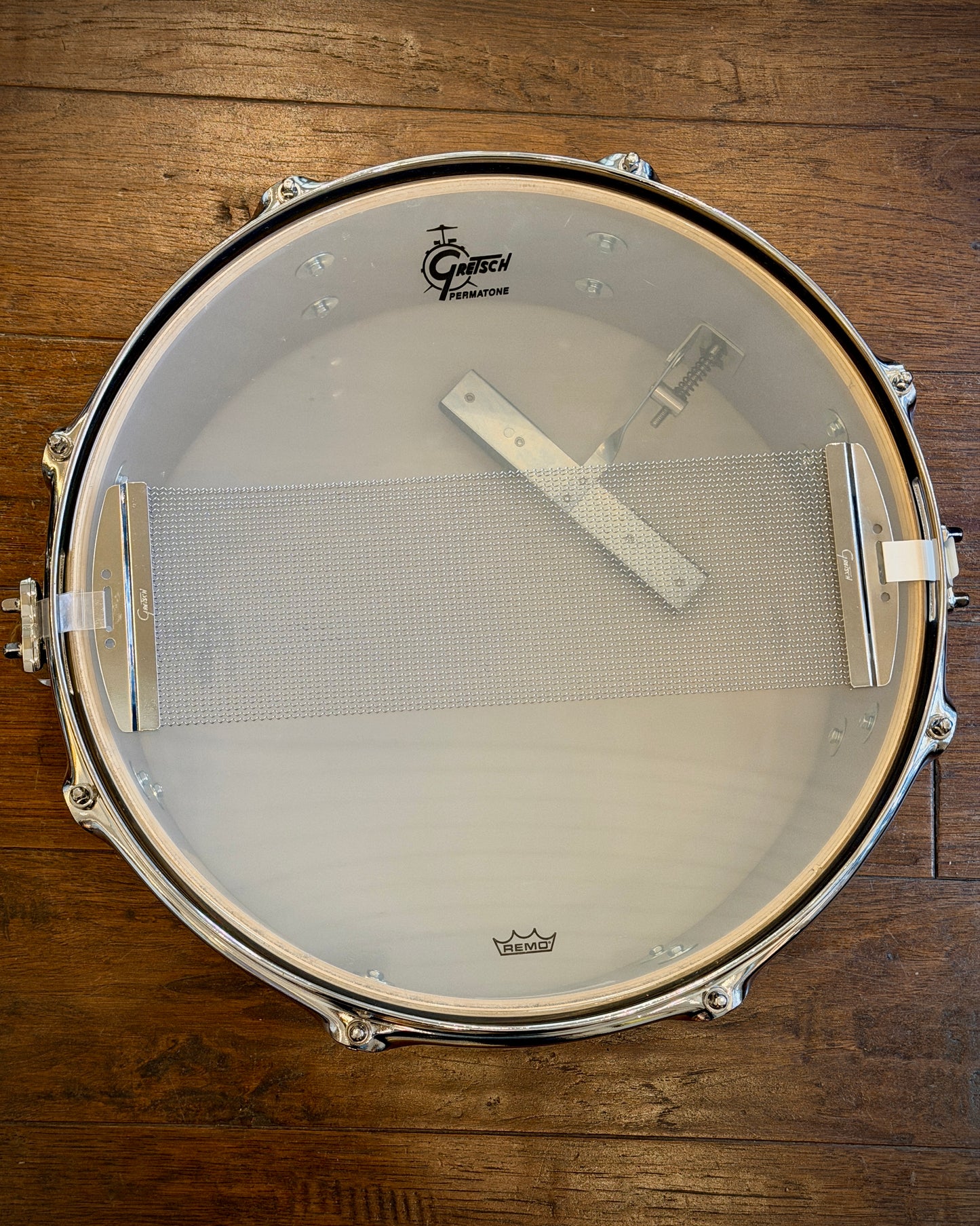 Gretsch GAS5514-ST Brooklyn Standard 5.5x14" 8-Lug Snare Drum - Satin Black Metallic