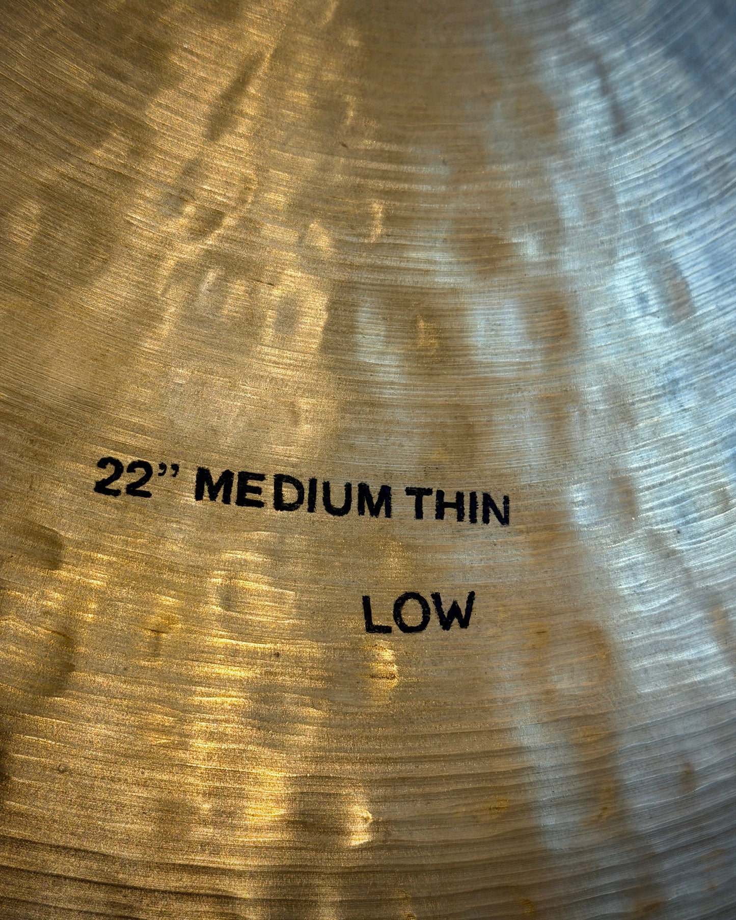 Zildjian 22" K Constantinople Medium Thin Low Ride Cymbal