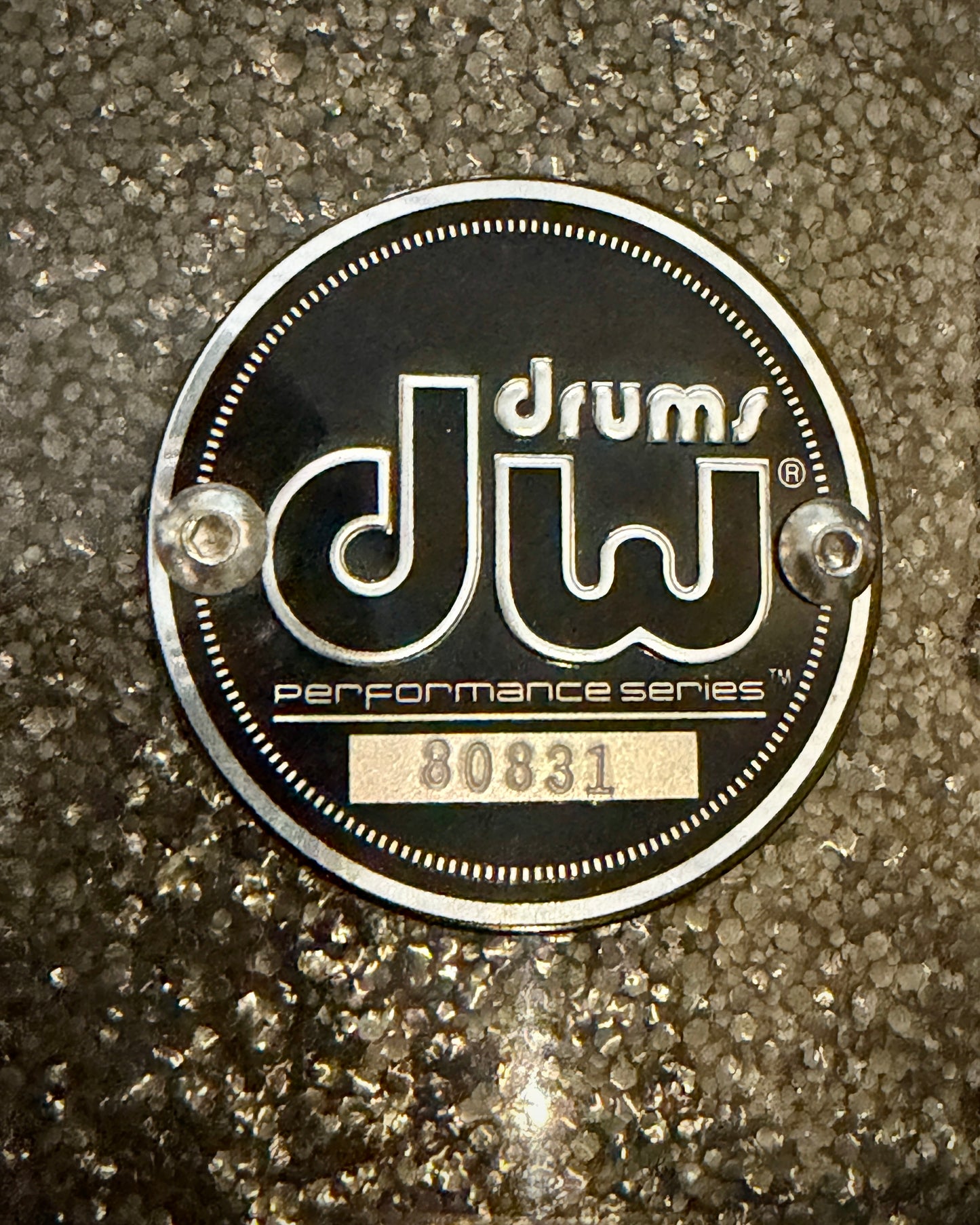 DW Performance Series 6.5x14" Maple Snare Drum - Pewter Sparkle