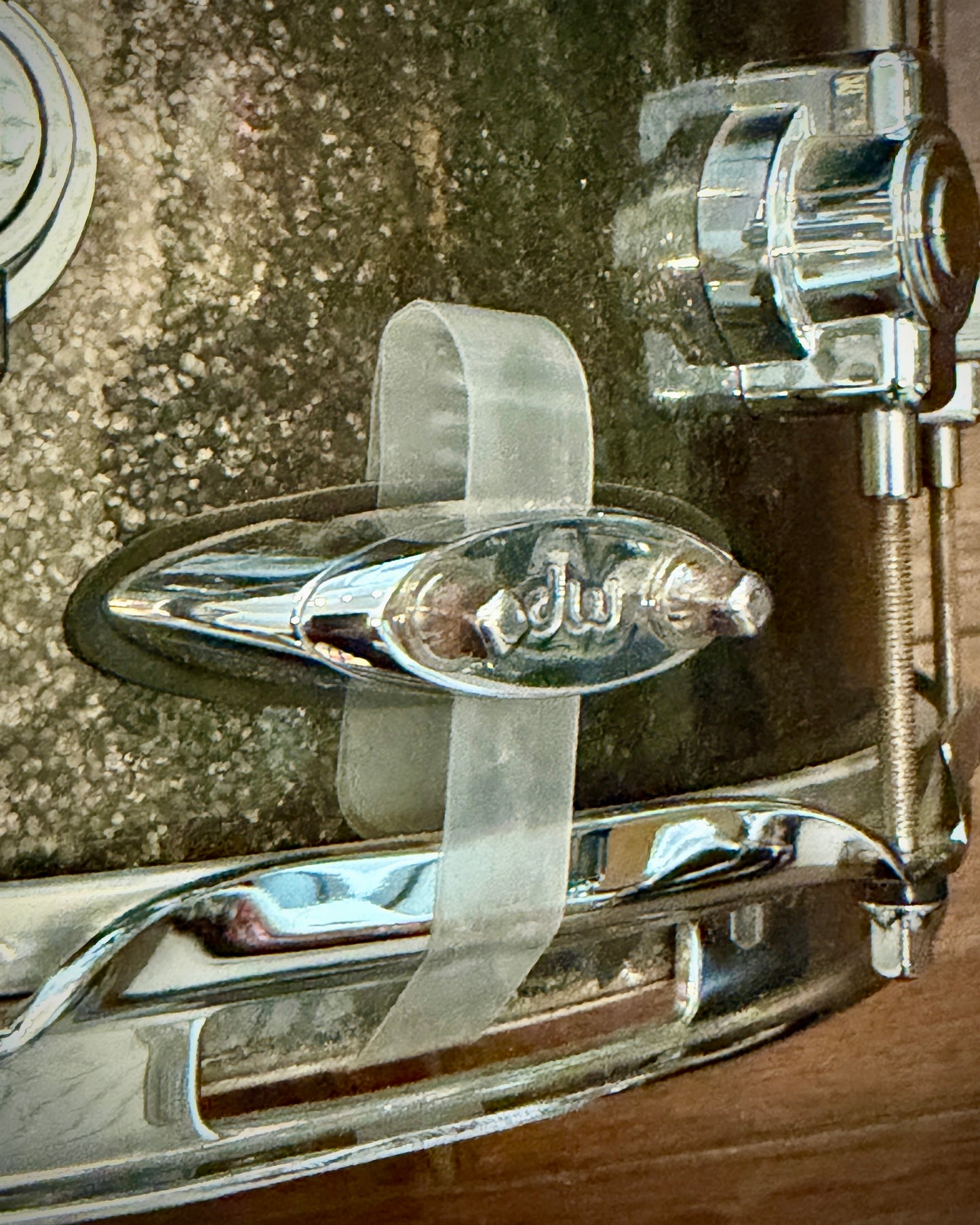 DW Performance Series 6.5x14" Maple Snare Drum - Pewter Sparkle