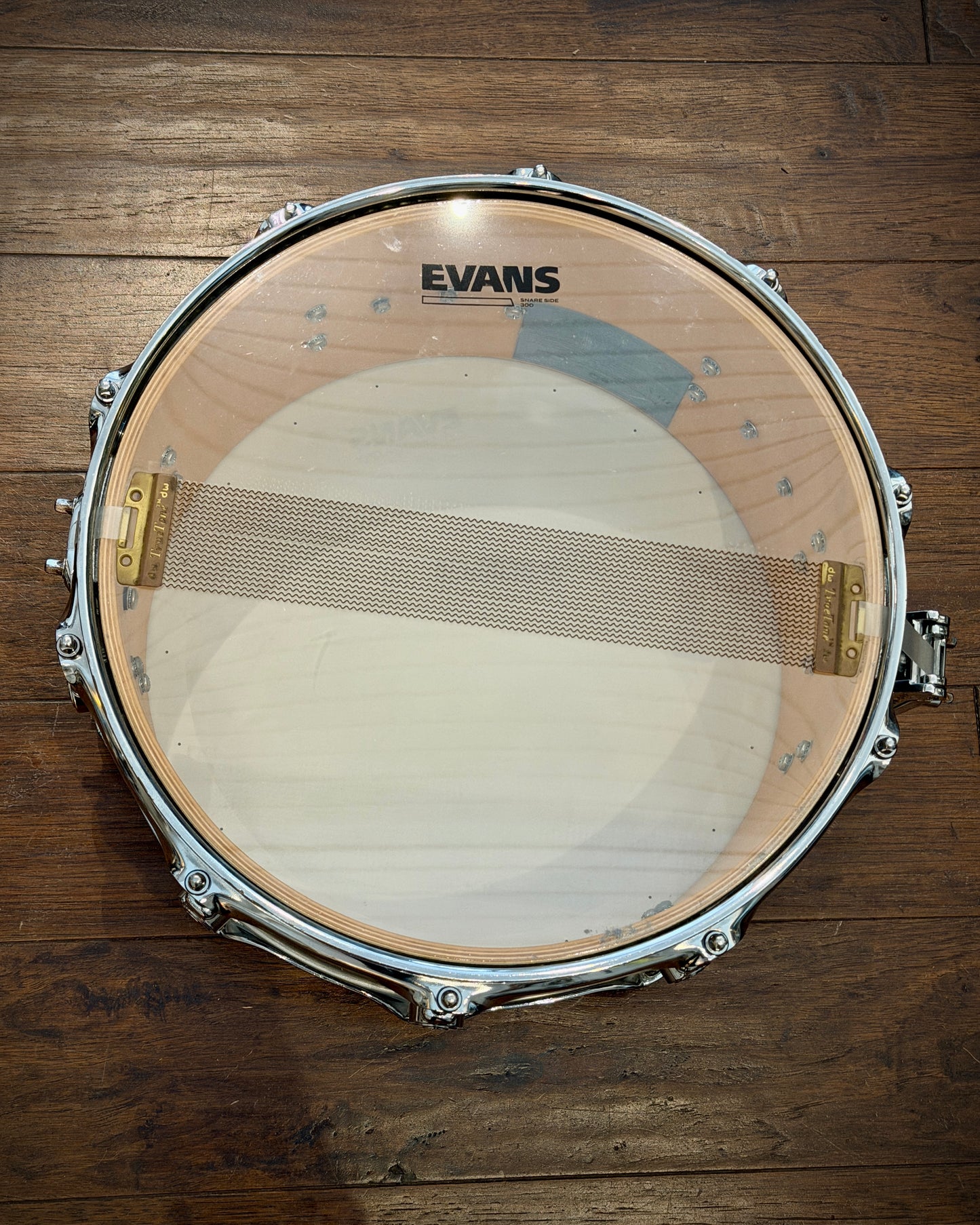 DW Performance Series 6.5x14" Maple Snare Drum - Pewter Sparkle