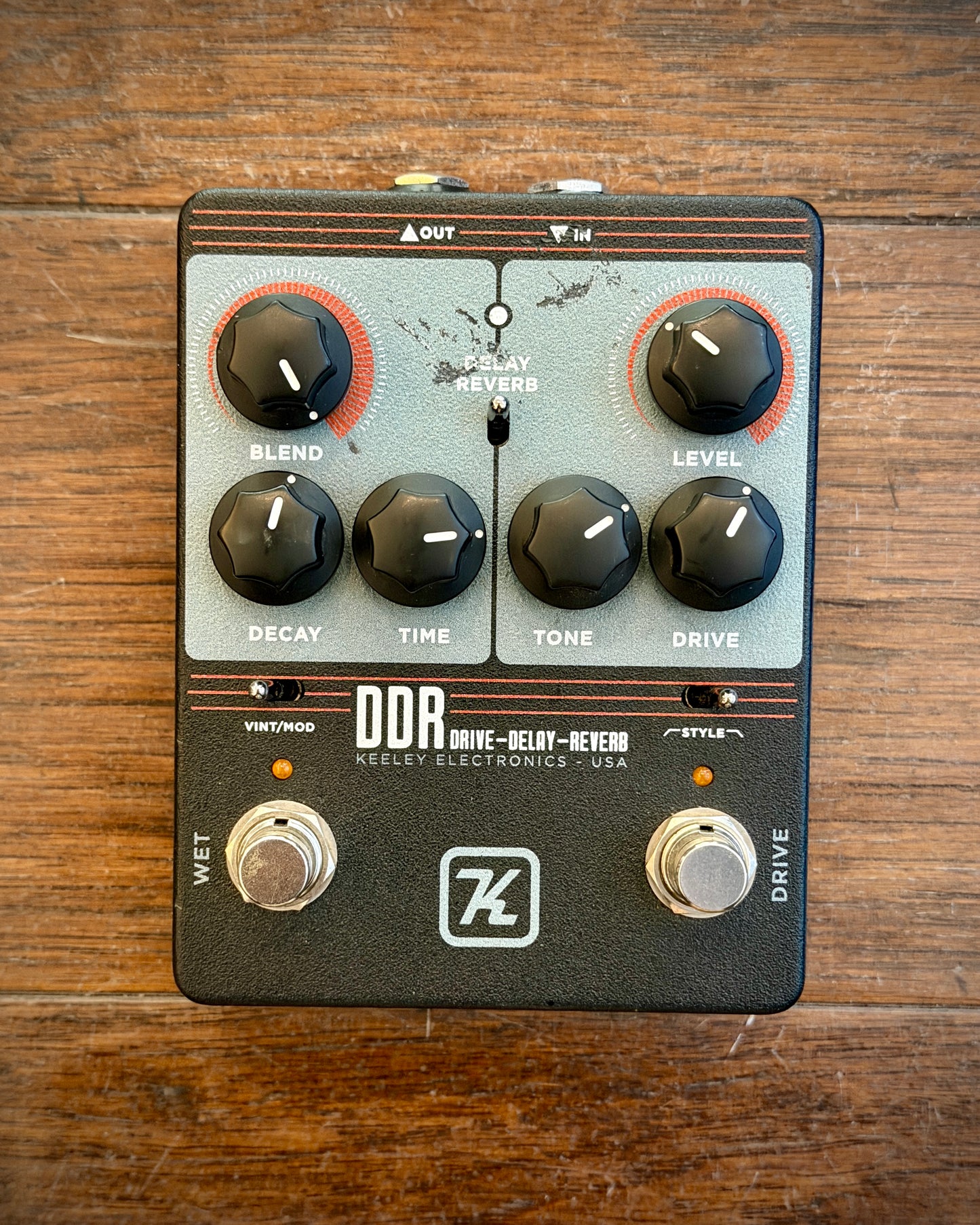 Keeley DDR Drive Delay Reverb Pedal