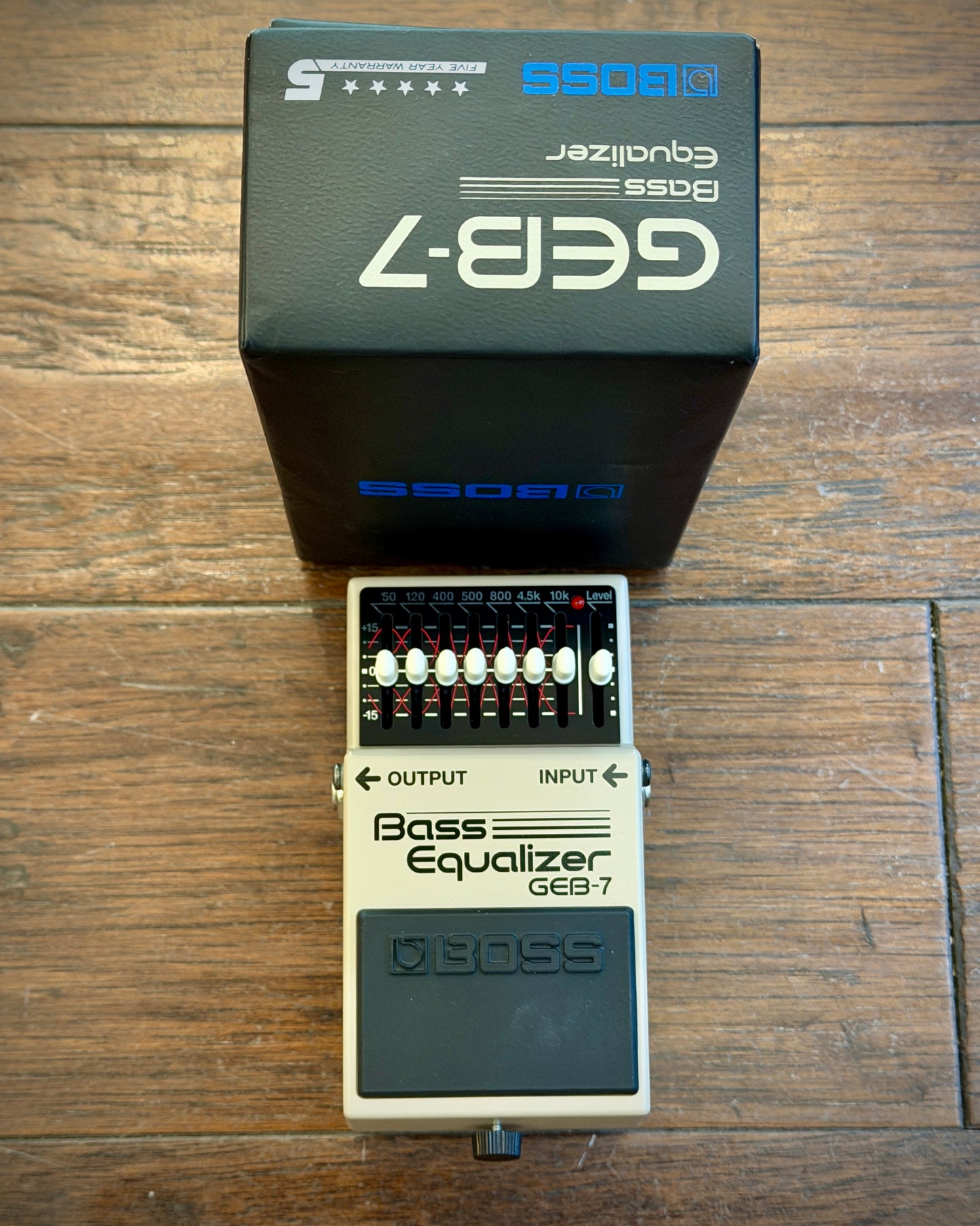 Boss GEB-7 Bass Equalizer Pedal