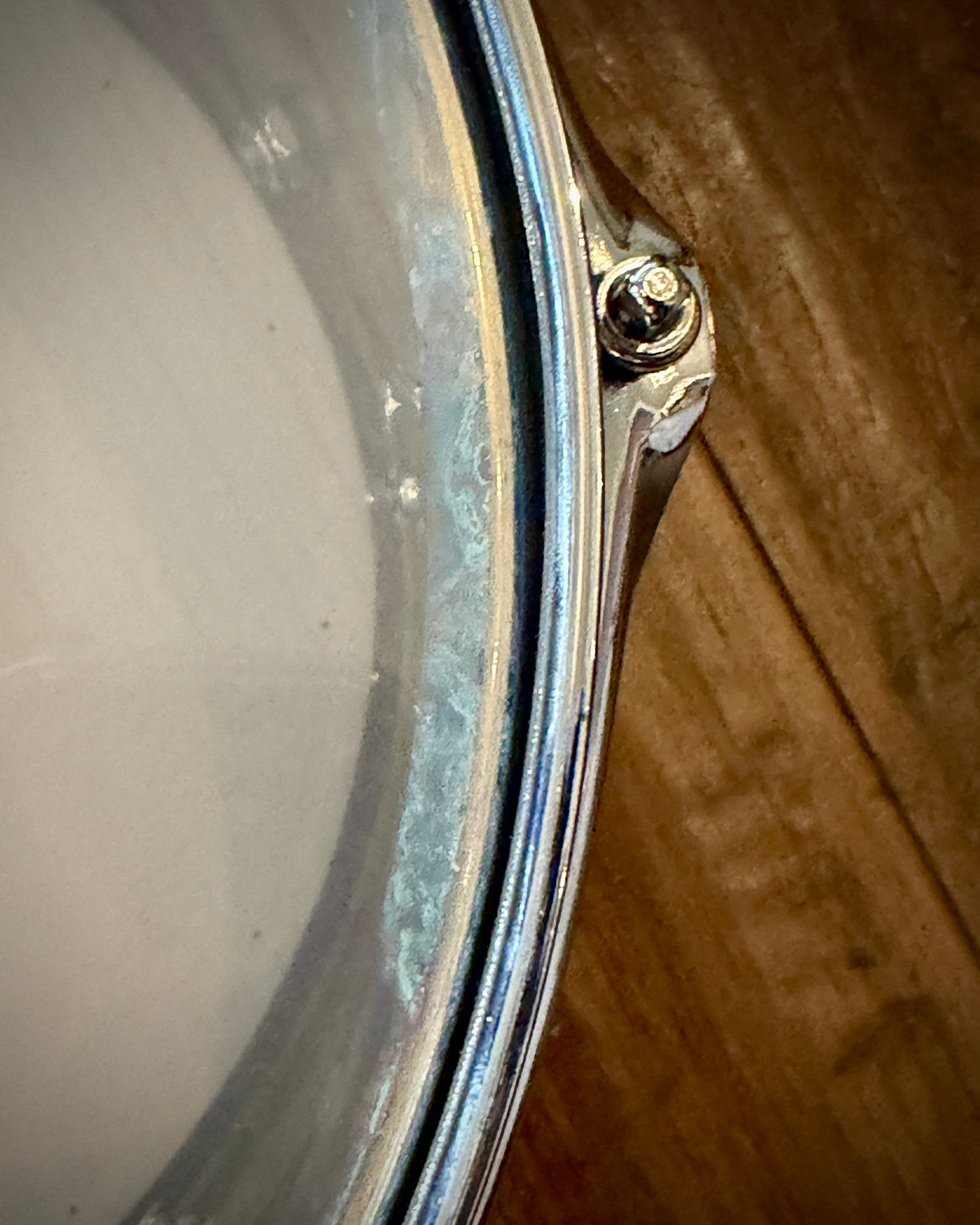 Pork Pie PP7X13PB Patina Brass 7x13" Snare Drum - Tube Lugs - with/ Ahead Snare Bag