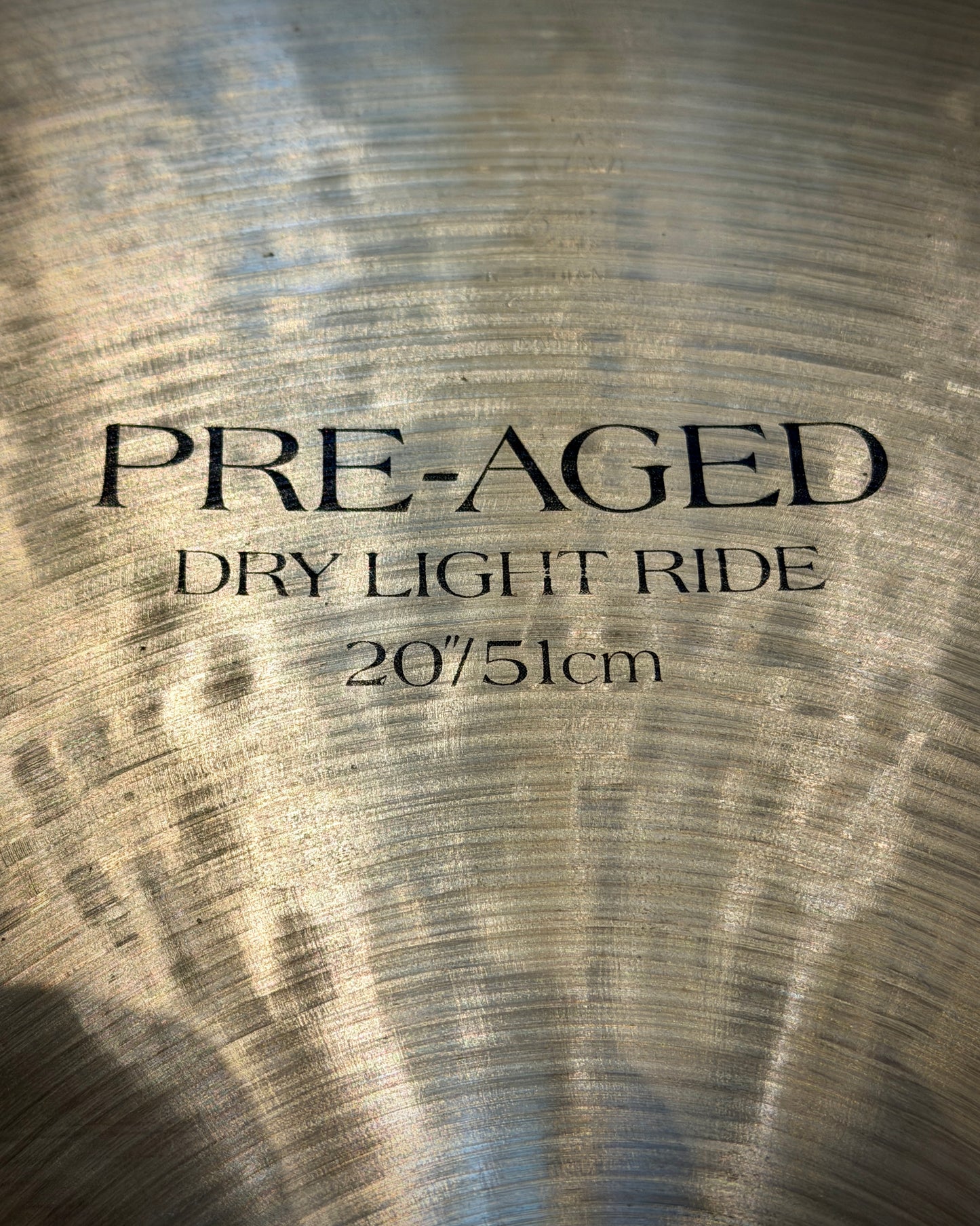 Zildjian 20" K Series Pre-Aged Dry Light Ride Cymbal