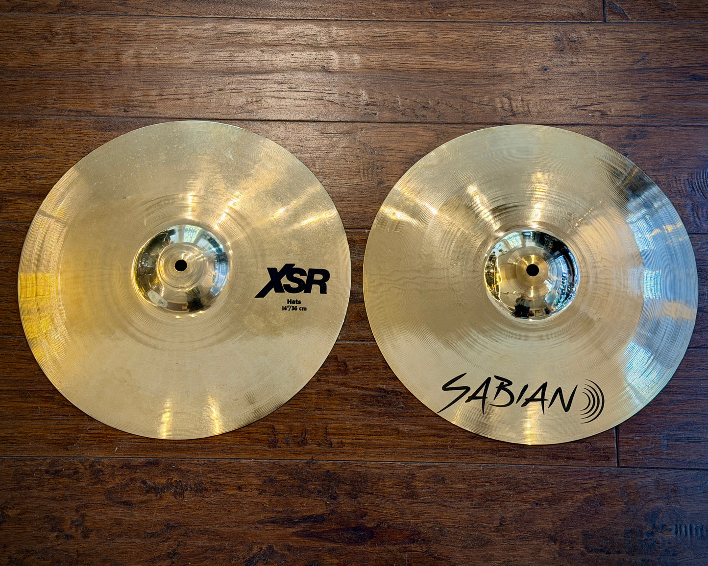 Sabian XSR Cymbal Pack 14" Hats, 14" & 16" Fast Crash, 20" Ride w/ Cymbal Bag