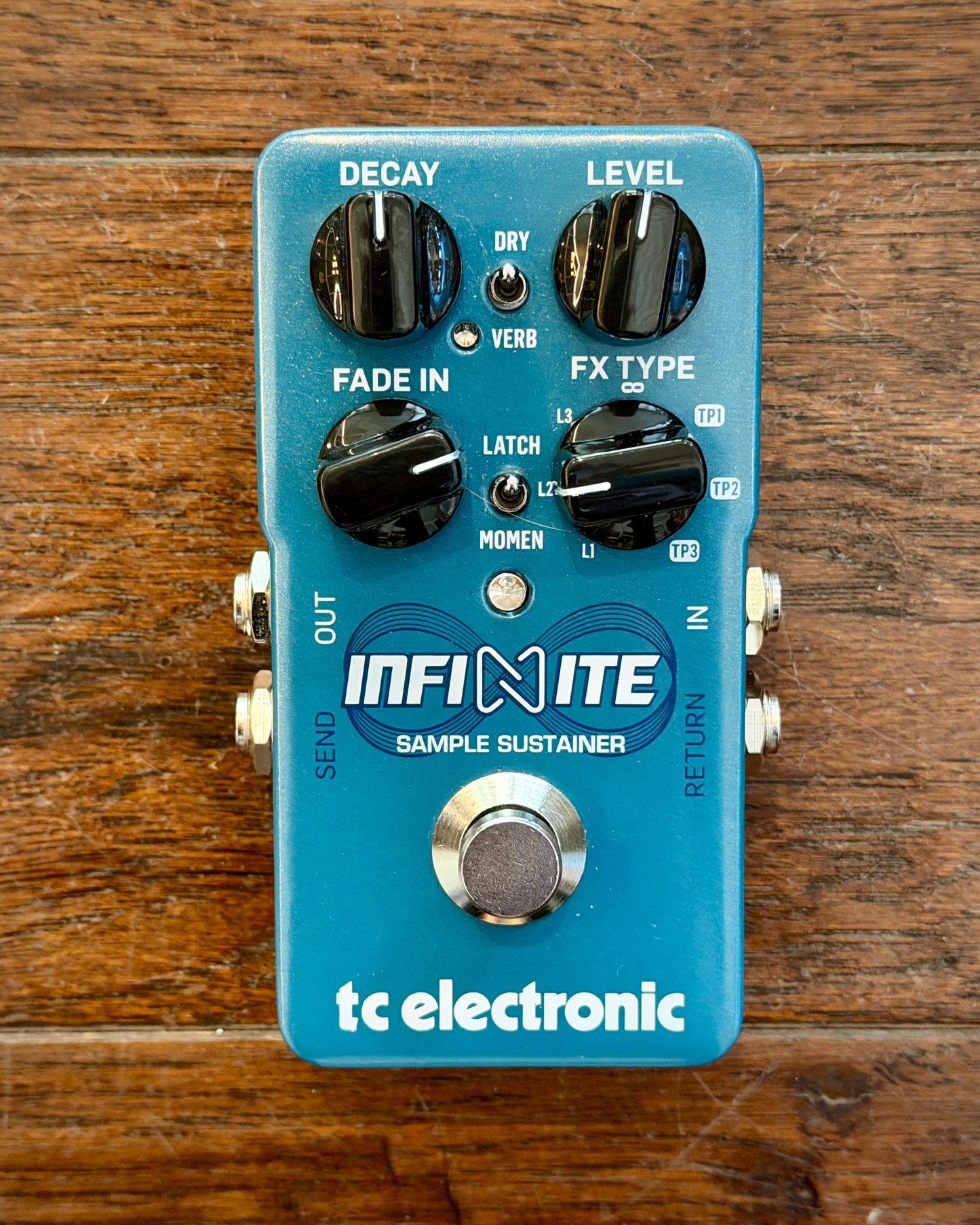 TC Electronic Infinite Sample Sustainer Pedal
