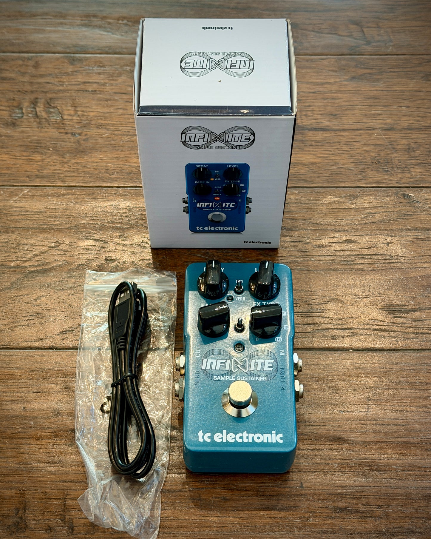 TC Electronic Infinite Sample Sustainer Pedal