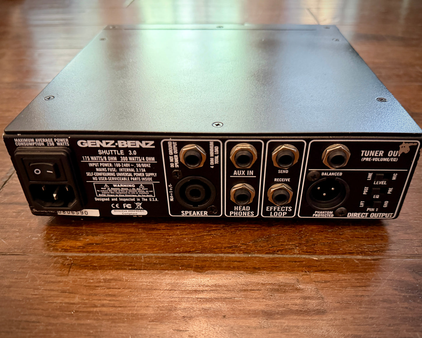 Genz Benz Shuttle 3.0 Bass Amplifier Head