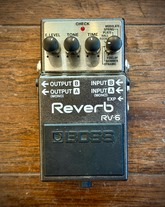Boss RV-6 Reverb Pedal