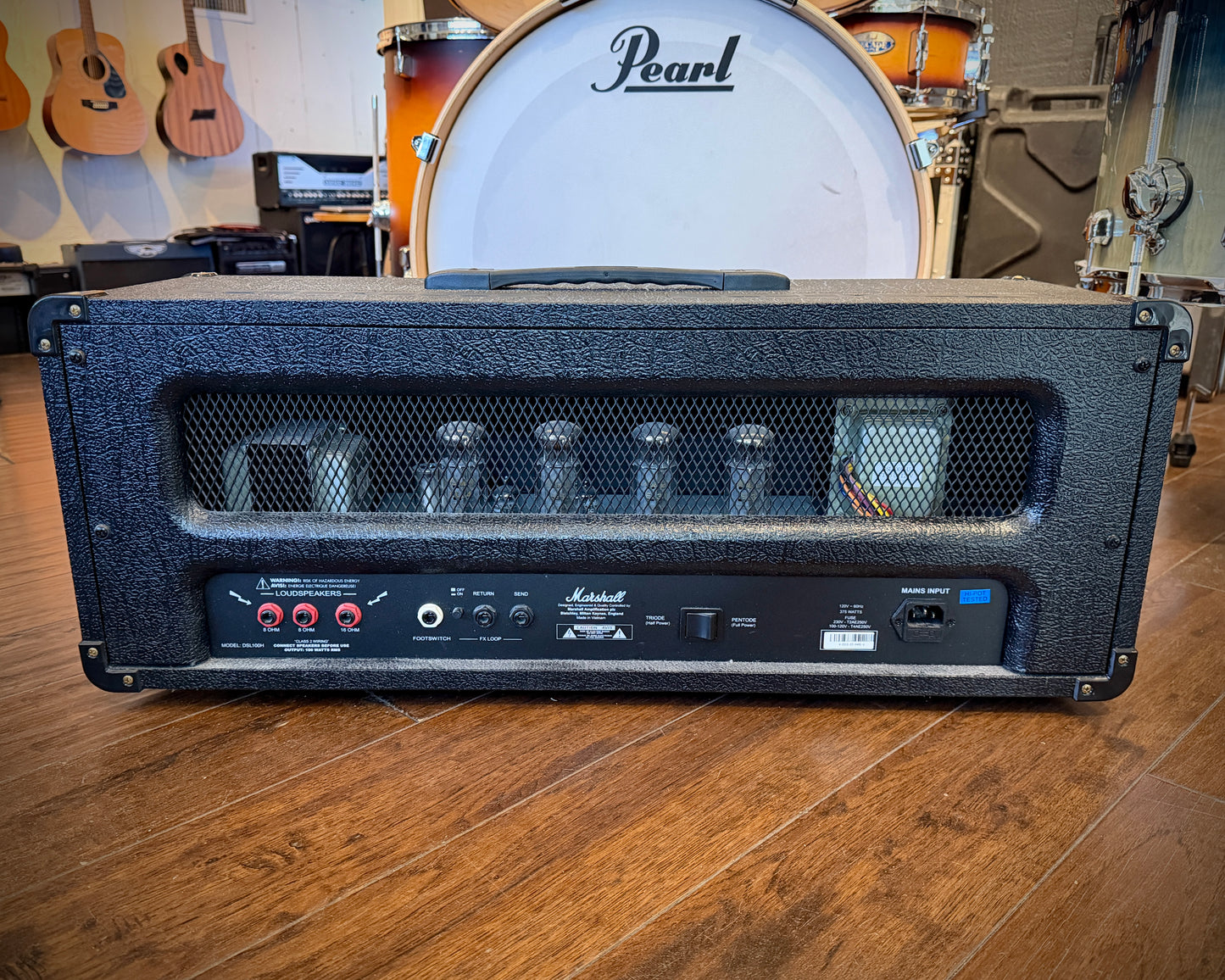 Marshall DSL100H 2-Channel 100-Watt Guitar Amp Head w/ Footswitch