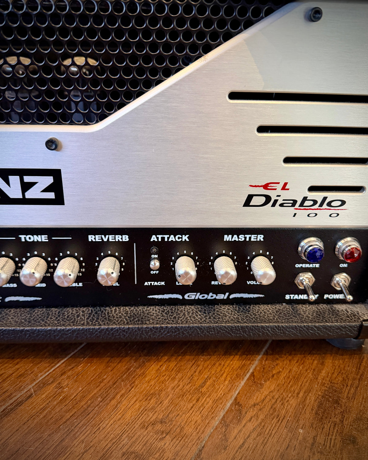 Genz-Benz El Diablo 100 Tube Amp Head