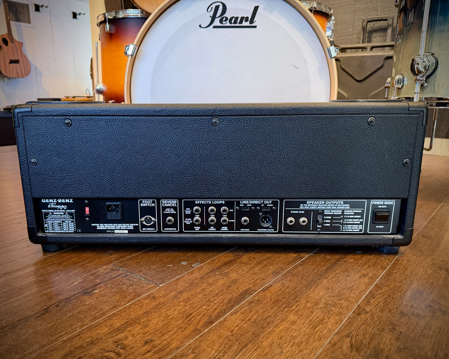 Genz-Benz El Diablo 100 Tube Amp Head