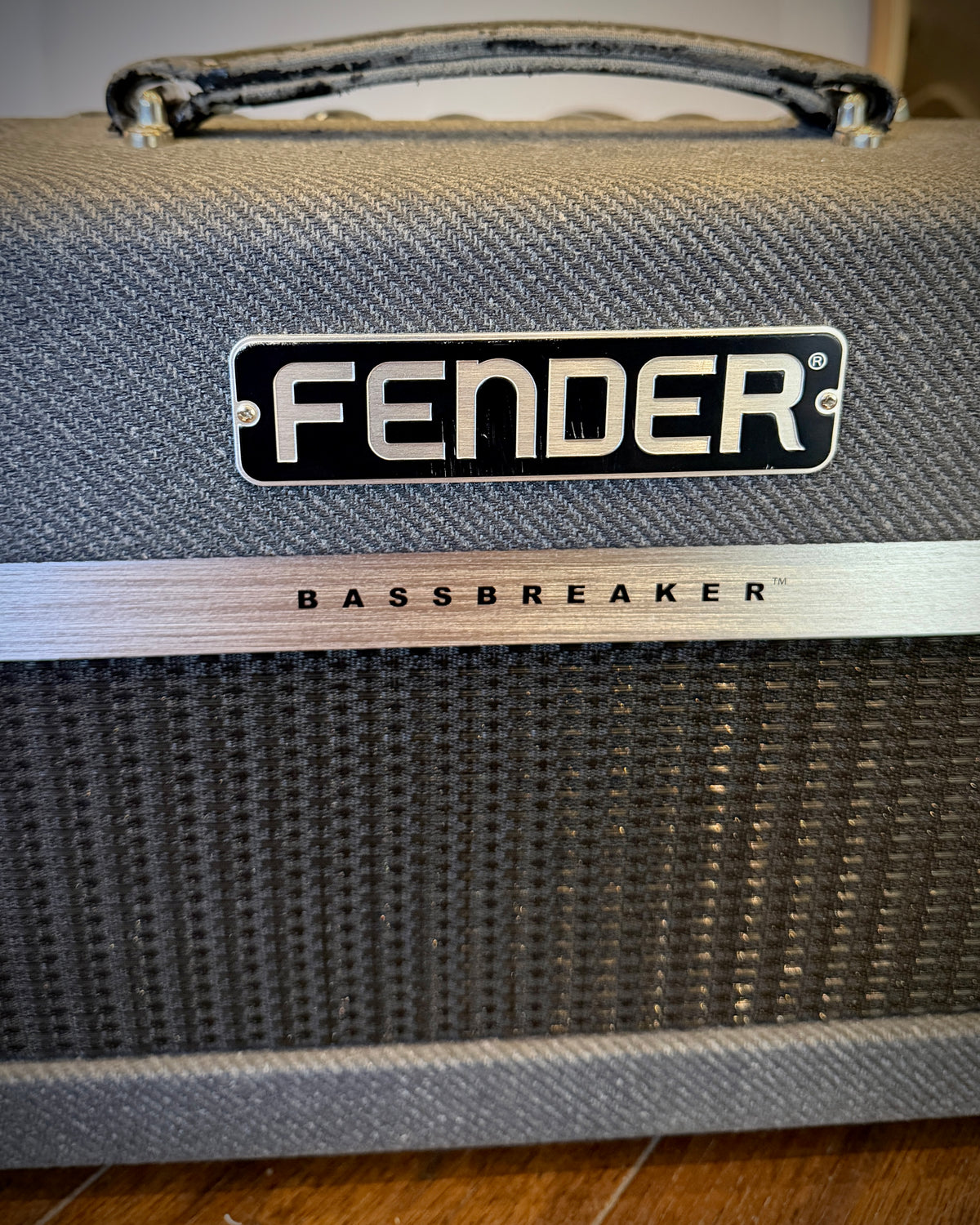 Fender Bassbreaker 45 2-Channel 45-Watt Guitar Amp Head - Gray Tweed
