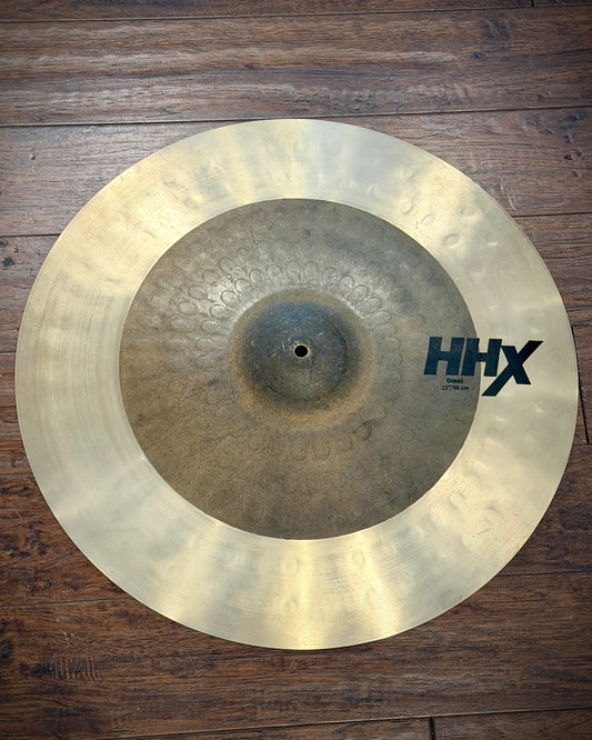 Sabian 22" HHX Omni Crash Ride Cymbal Lathed Edge/Un-lathed Bow and Bell (Jojo Mayer)